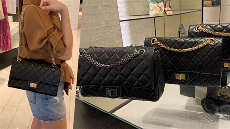 chanel 2 55 size|chanel 2.55 mini price.